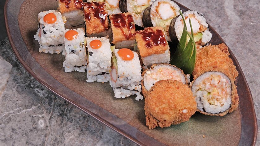 Fried Mix sushi tabağı - Friends Cafe Adana