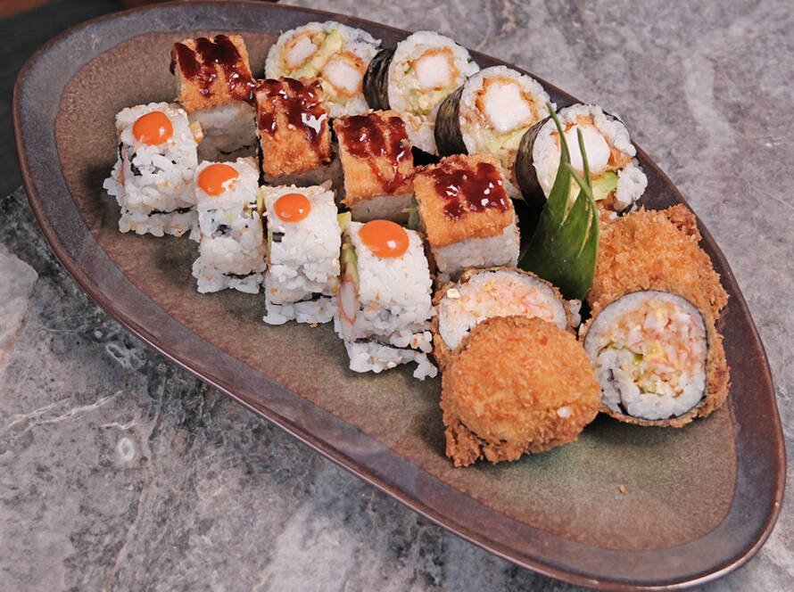 Fried Mix sushi tabağı - Friends Cafe Adana